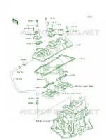 Cylinder Head Cover per Kawasaki Ninja ZX-6R 2007