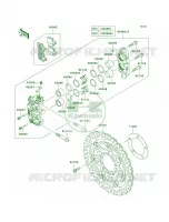Front Brake per Kawasaki Ninja ZX-6R 2007