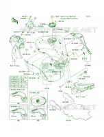Fuel Tank per Kawasaki Ninja ZX-6R 2007