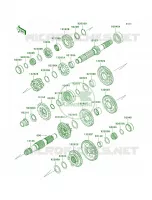 Transmission per Kawasaki Ninja ZX-6R 2007