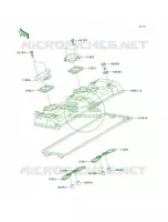 Cylinder Head Cover per Kawasaki Ninja ZX-10R 2006