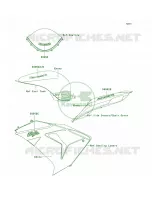 DecalsEbonyD6F per Kawasaki Ninja ZX-10R 2006