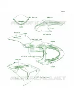 DecalsGreenD7F per Kawasaki Ninja ZX-10R 2006