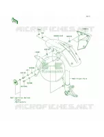 Front Fenders per Kawasaki Ninja ZX-10R 2006