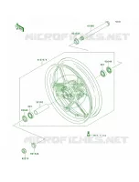 Front Hub per Kawasaki Ninja ZX-10R 2006