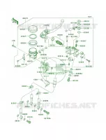 Front Master Cylinder per Kawasaki Ninja ZX-10R 2006