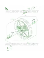 Front Wheel per Kawasaki Ninja ZX-10R 2006