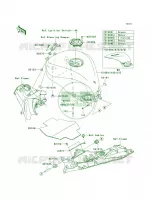 Fuel Tank per Kawasaki Ninja ZX-10R 2006