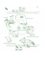 Labels per Kawasaki Ninja ZX-10R 2006