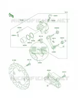 Rear Brake per Kawasaki Ninja ZX-10R 2006