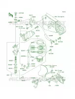Rear Master CylinderD7FD7FA per Kawasaki Ninja ZX-10R 2006