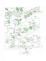 Starter Motor per Kawasaki Ninja ZX-10R 2006