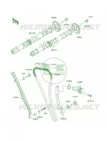 CamshaftsTensioner per Kawasaki Ninja ZX-6RR 2006