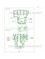 Crankcase Bolt Pattern per Kawasaki Ninja ZX-6RR 2006