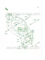 Engine Mount per Kawasaki Ninja ZX-6RR 2006