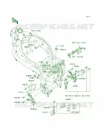 Frame FittingsFront per Kawasaki Ninja ZX-6RR 2006