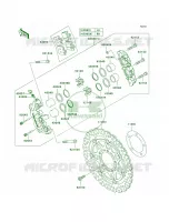 Front Brake per Kawasaki Ninja ZX-6RR 2006