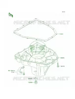 Oil Pan per Kawasaki Ninja ZX-6RR 2006
