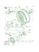 Rear WheelChain per Kawasaki Ninja ZX-6RR 2006