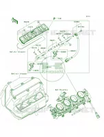 Top Feed Injecter per Kawasaki Ninja ZX-6RR 2006