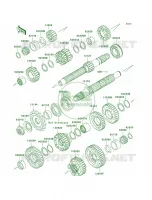 Transmission per Kawasaki Ninja ZX-6RR 2006