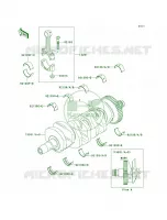 Crankshaft per Kawasaki Ninja ZX-6R 2006