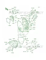 Engine Covers per Kawasaki Ninja ZX-6R 2006