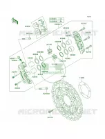 Front Brake per Kawasaki Ninja ZX-6R 2006