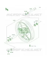 Front Wheel per Kawasaki Ninja ZX-6R 2006