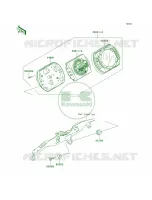 Meters per Kawasaki Ninja ZX-6R 2006