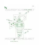 Shock Absorbers per Kawasaki Ninja ZX-6R 2006