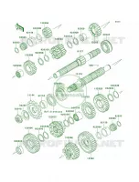 Transmission per Kawasaki Ninja ZX-6R 2006