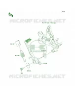 Brake PedalTorque Link per Kawasaki Ninja ZX-10R 2005