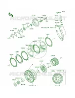 Clutch per Kawasaki Ninja ZX-10R 2005