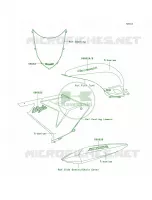 DecalsTitanium per Kawasaki Ninja ZX-10R 2005