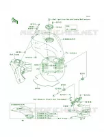 Fuel Tank per Kawasaki Ninja ZX-10R 2005