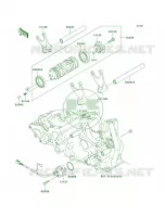 Gear Change DrumShift Forks per Kawasaki Ninja ZX-10R 2005