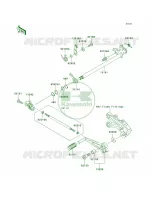 Gear Change Mechanism per Kawasaki Ninja ZX-10R 2005