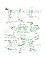 Ignition SwitchLocksReflectors per Kawasaki Ninja ZX-10R 2005