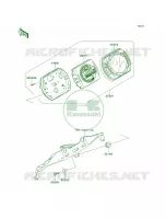 Meters per Kawasaki Ninja ZX-10R 2005