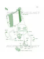 Oil Cooler per Kawasaki Ninja ZX-10R 2005