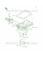 Oil Pan per Kawasaki Ninja ZX-10R 2005