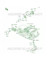Oil PumpOil Filter per Kawasaki Ninja ZX-10R 2005