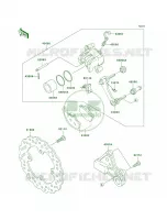 Rear Brake per Kawasaki Ninja ZX-10R 2005