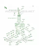 Rear Suspension per Kawasaki Ninja ZX-10R 2005