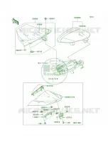 Seat per Kawasaki Ninja ZX-10R 2005