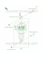 Shock Absorbers per Kawasaki Ninja ZX-10R 2005