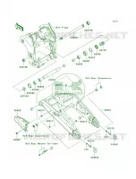 Swingarm per Kawasaki Ninja ZX-10R 2005