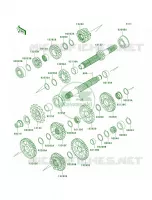 Transmission per Kawasaki Ninja ZX-10R 2005