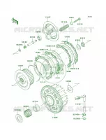 Clutch per Kawasaki ZZR600 2005